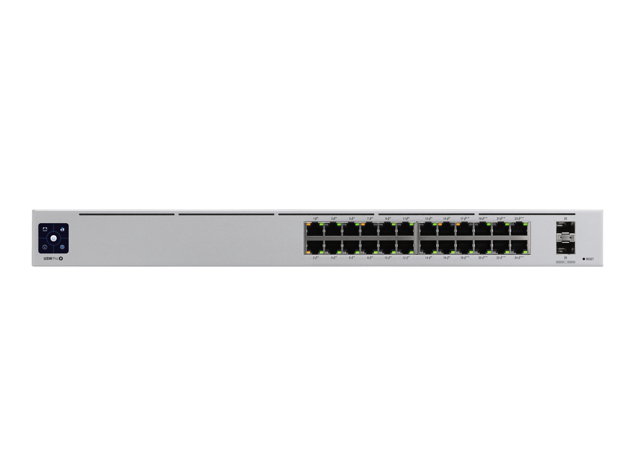 Ubiquiti UniFi Switch USW-Pro-24-POE Managed PoE++ Gigabit Switch 24-Port Silber