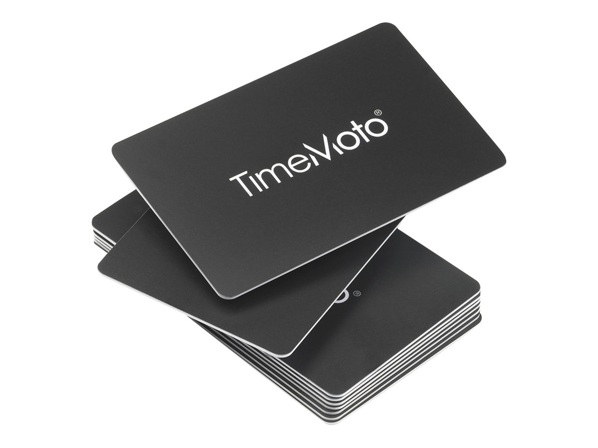 TimeMoto RF-100 RFID-Karte 125 kHz 85 x 54 mm Weiß 25 Stück