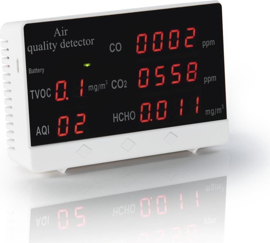 Hama 00186425 - Weiß - Kohlendioxid (CO2) - Kohlenstoffmonoxid - LED - 1 Stück(e) - 5 V - 125 mm (00186425)