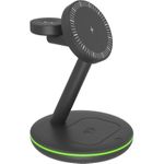 RaidSonic Adap ICY BOX Quick Charge Wireless 3-in-1 AC black (IB-SH102-CH)