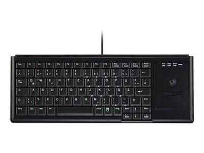Active Key Contour Active Key IndustrialKey AK-4400-T USB Trackball Tastatur Deutsch Schwarz