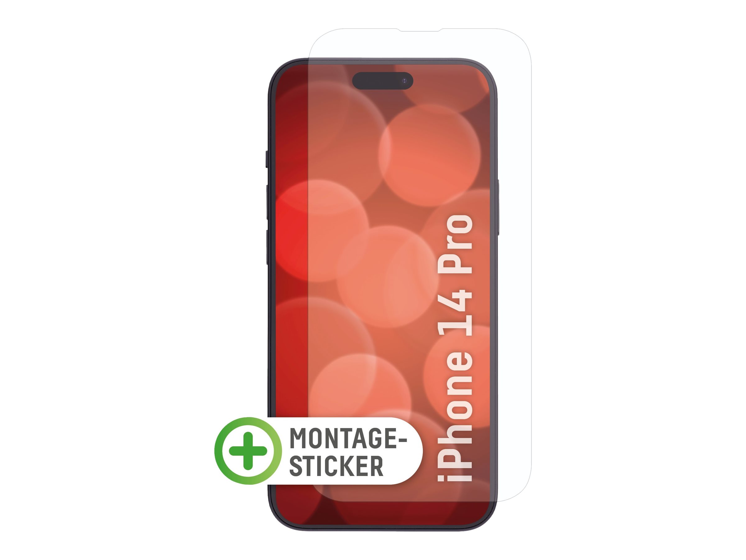 Displex Smart Glass Bildschirmschutz für Apple iPhone 14 Pro 6,1" Transparent