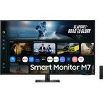 Samsung S43FM700UU LED-Monitor EEK F (A - G) 109.2 cm (43 Zoll) 3840 x 2160 Pixel 16:9 4 ms HDMI, USB-A (USB 2.0), USB-C, WLAN, Bluetooth (LS43FM700UUXEN) (geöffnet)