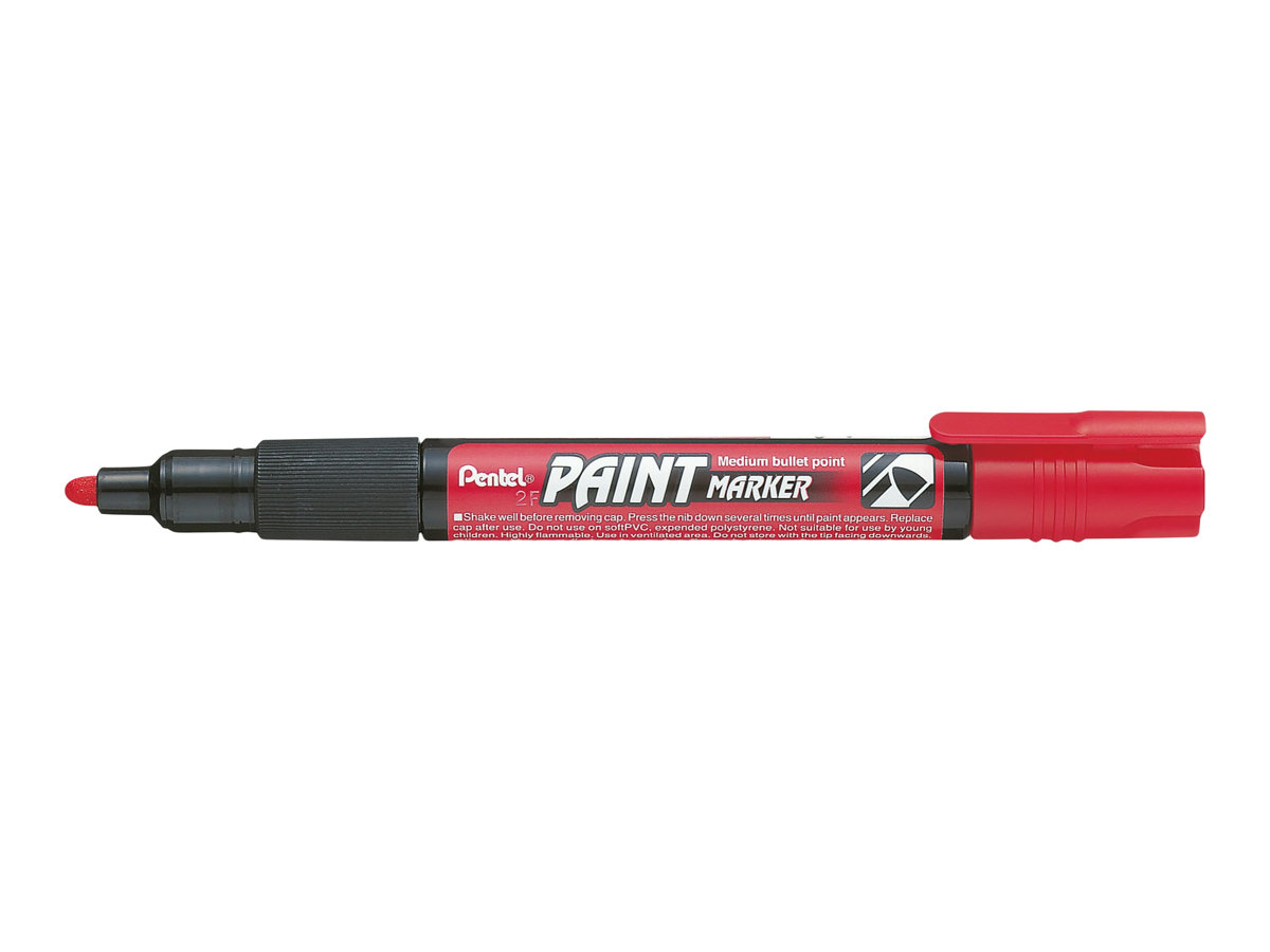Pentel Paint MMP20-B Permanentmarker Rot