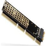 Axagon PCI-E 3.0 16x - M.2 SSD NVMe. Up to 80mm Schnittstellenkarte/Adapter Eingebaut (PCEM2-1U)