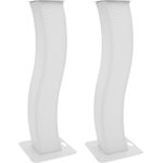 EUROLITE 2x Stage Stand 150cm geschwungen inkl. Cover und Tasche, weiß (32000060)