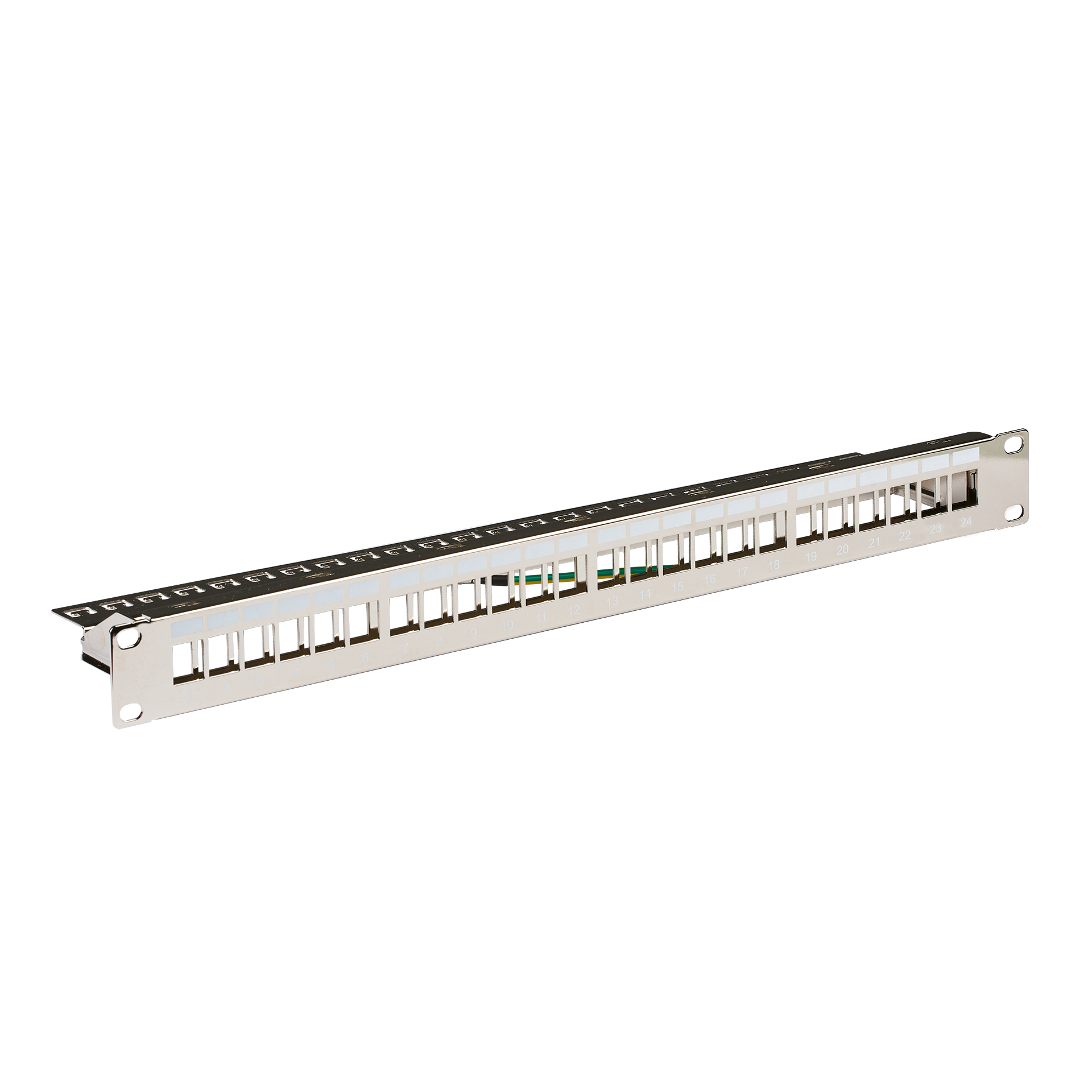 EFB-Elektronik Verteilerfeld 48,30cm (19") 1HE, 24-Port, metallfarben Hersteller: EFB Elektronik (37576.1V2)