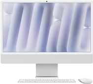 Apple iMac24" Silver/M4-8C-CPU 8C-GPU/24GB/256GB SSD/NK-ID-Deutsch/MM2/1GB Ethernet (Z1E2_836_DE_CTO)