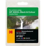 185H030023 KODAK HP D2660 (2) BLK+COL CN637EE/300 520/620S. 9ml/12ml (185H030023)