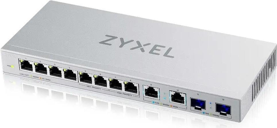 ZyXEL XGS1010-12 12-Port Managed Switch Grau