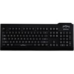 SEAL SHIELT Silver Seal Tastatur USB SSKSV108DE schwarz 100 Prozent wasserdicht und staubdicht spühlmaschienentauglich (18.02.2800)