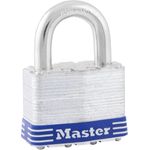 MASTER LOCK 51 mm breites Vorhngeschloss aus beschichtetem Stahl mit Stiftzuhaltung (5EURD)