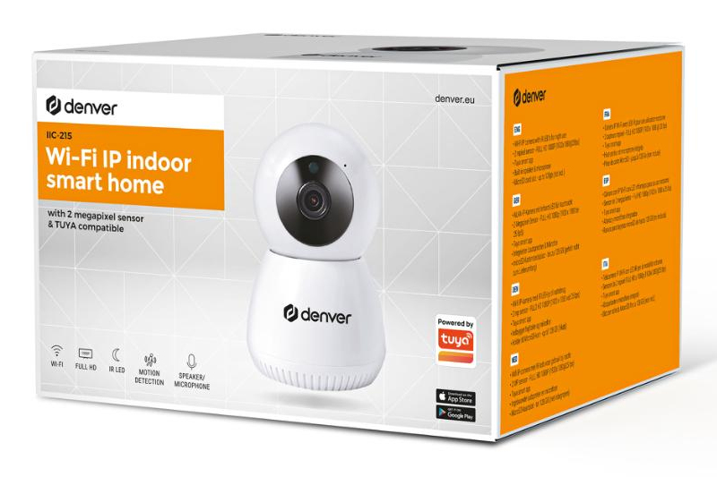 Denver IIC-215MK3 IP-Sicherheitskamera 2 MP Weiß