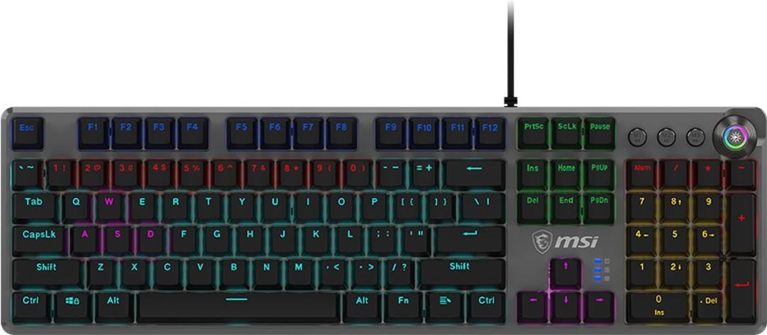 MSI Forge GK310 RED DE GAMING Keyboard OS1-8ZA8013-000 retail (OS1-8ZA8013-000)