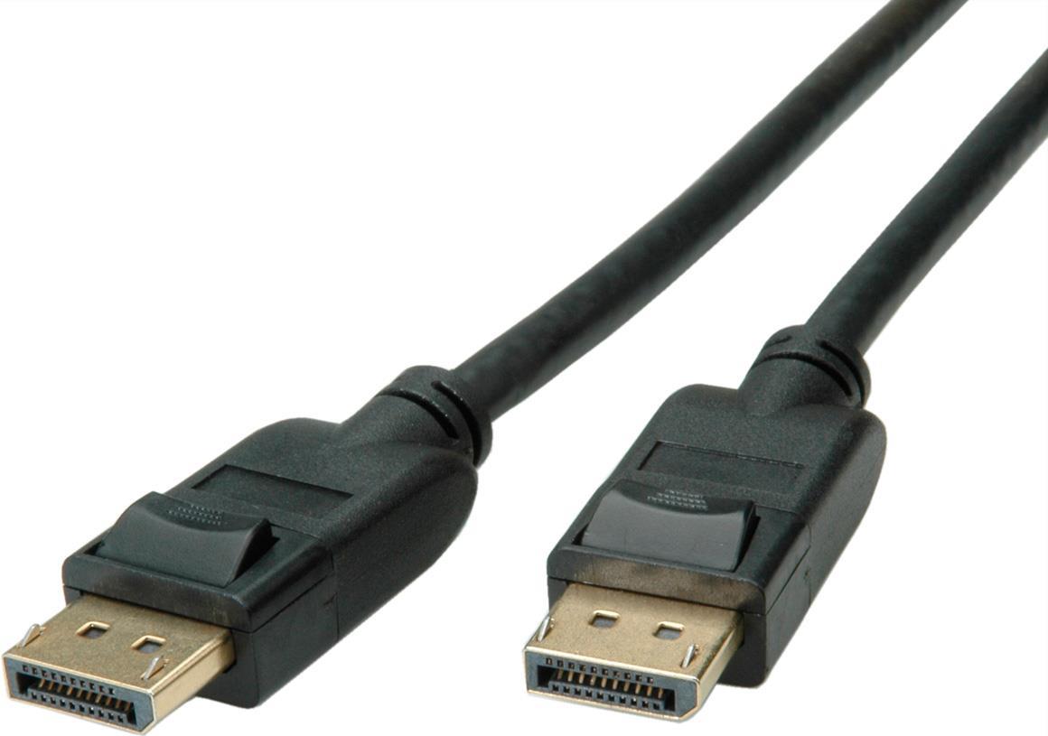 ROLINE GREEN DisplayPort Kabel, v1.4, DP - DP, ST/ST, 2m (11.44.5811)