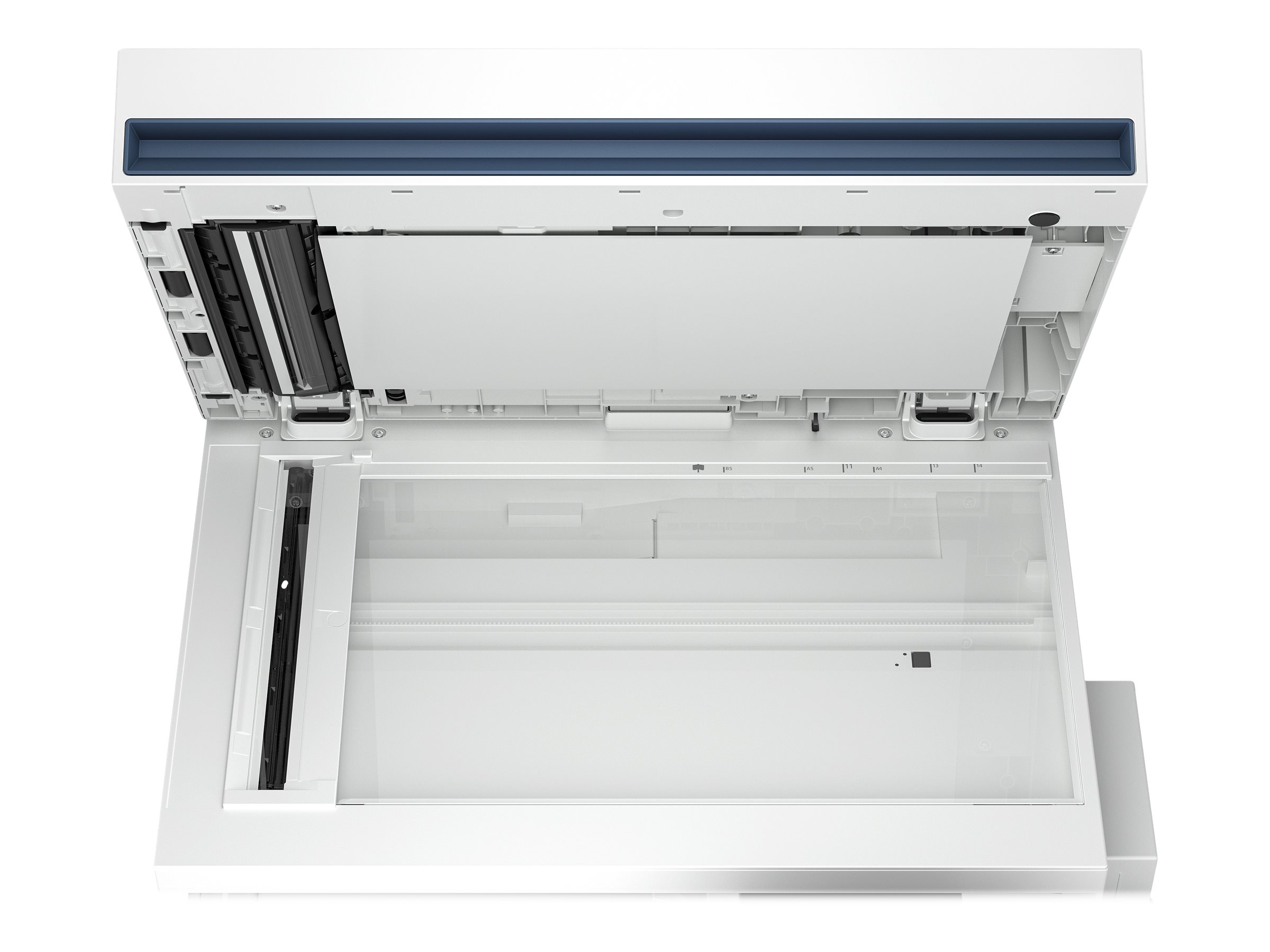 HP Color LaserJet Enterprise Flow MFP 5800zf 10.1" 43 Seiten/Min. Weiß
