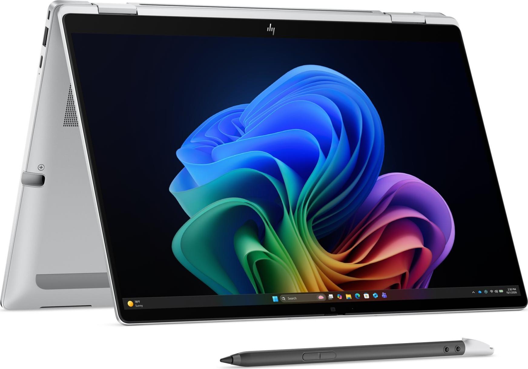HP EliteBook X Flip G2i 14" WUXGA Touch Intel Core Ultra 7 356H 32 GB RAM 1 TB SSD 5G Windows 11 Pro Glacier Silver