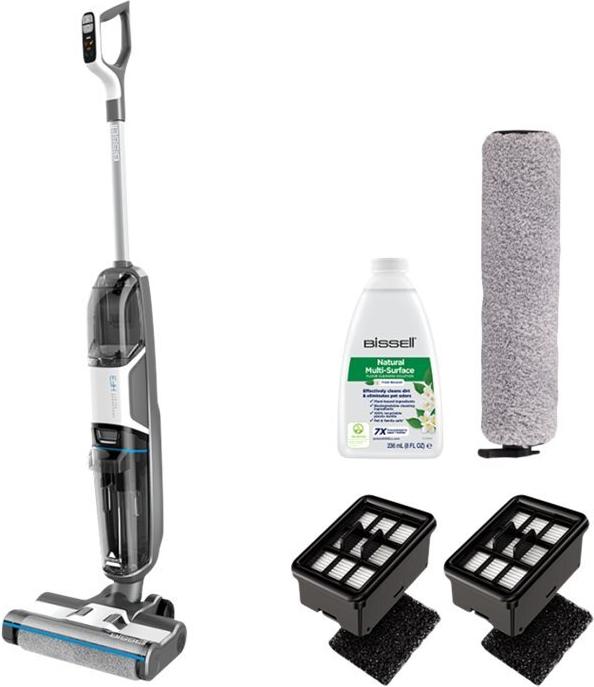 BISSELL CrossWave HF3 3639N Select 3in1 Akku-Standstaubsauger Trocken & Nass 25 min Grau, Weiß