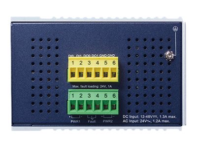 Planet IGS-5225-8T2S2X Managed Switch 8 x 10/100/1000 2 x 10 Gigabit SFP+ Blau, Silber