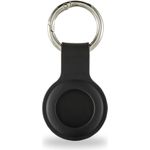 Hama 00215626 Schlüsselfinder-Gehäuse für Apple AirTag Schwarz Silikon schlagfest