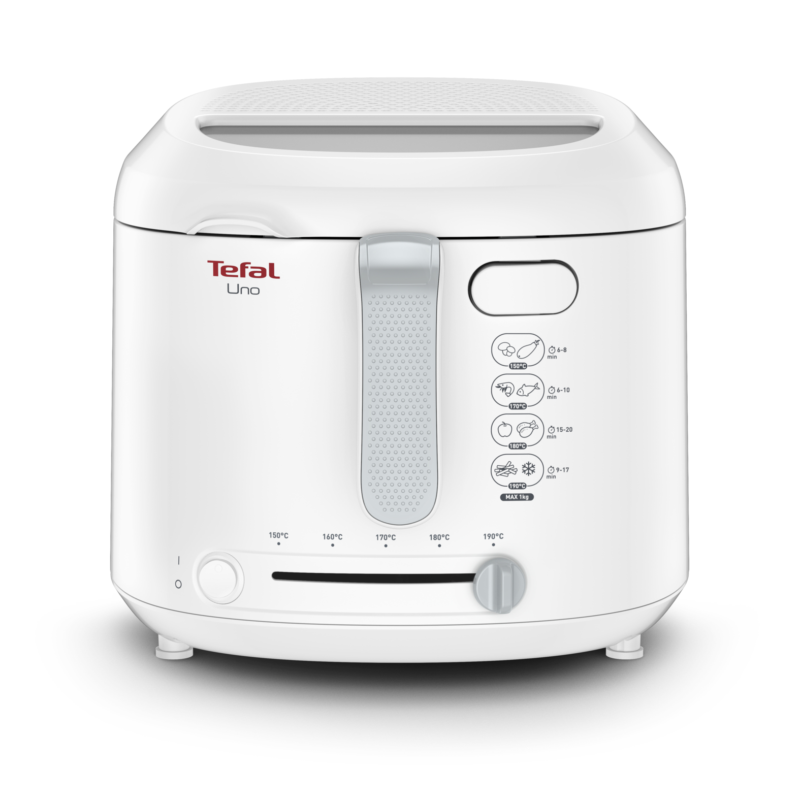 TEFAL Uno FF2031 Fritteuse 1 kg 1,8 l Weiß