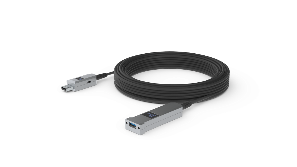 HUDDLY USB 3 AOC CABLE AM-AF L=15m