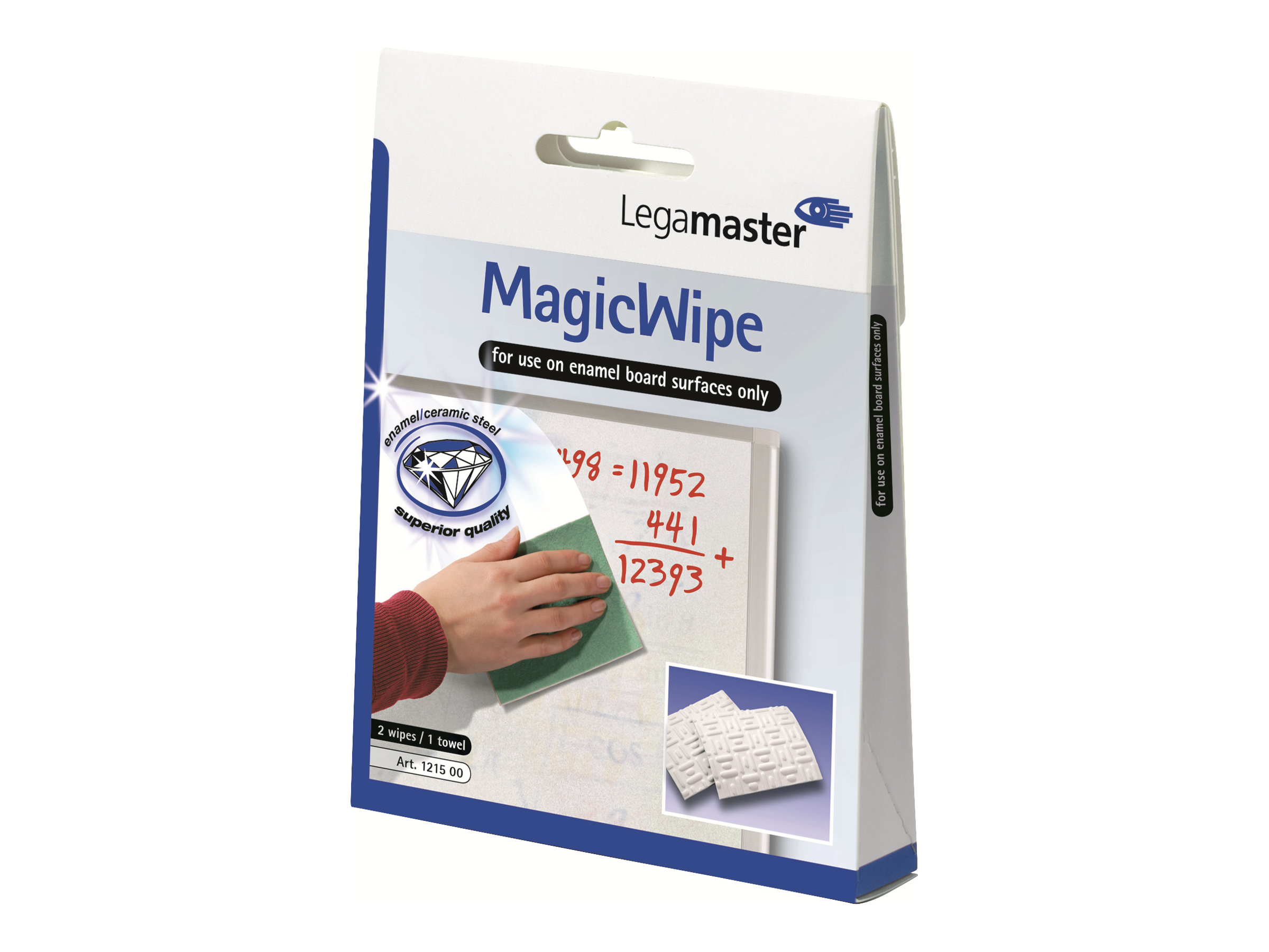 Legamaster MagicWipe Whiteboard-Reinigungstuch Mikrofaser Weiß