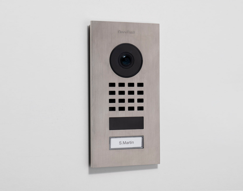 DoorBird D1101V IP Video Türstation Unterputz Edelstahl V4A