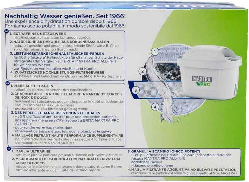 Brita MAXTRA PRO Extra Kalkschutz, Pack 4 (122 188)