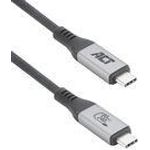 ACT USB4? 80Gbps Thunderbolt?5 cable 240W USB Type-C?, USB-IF certified, 1.5 meters (AC7452)