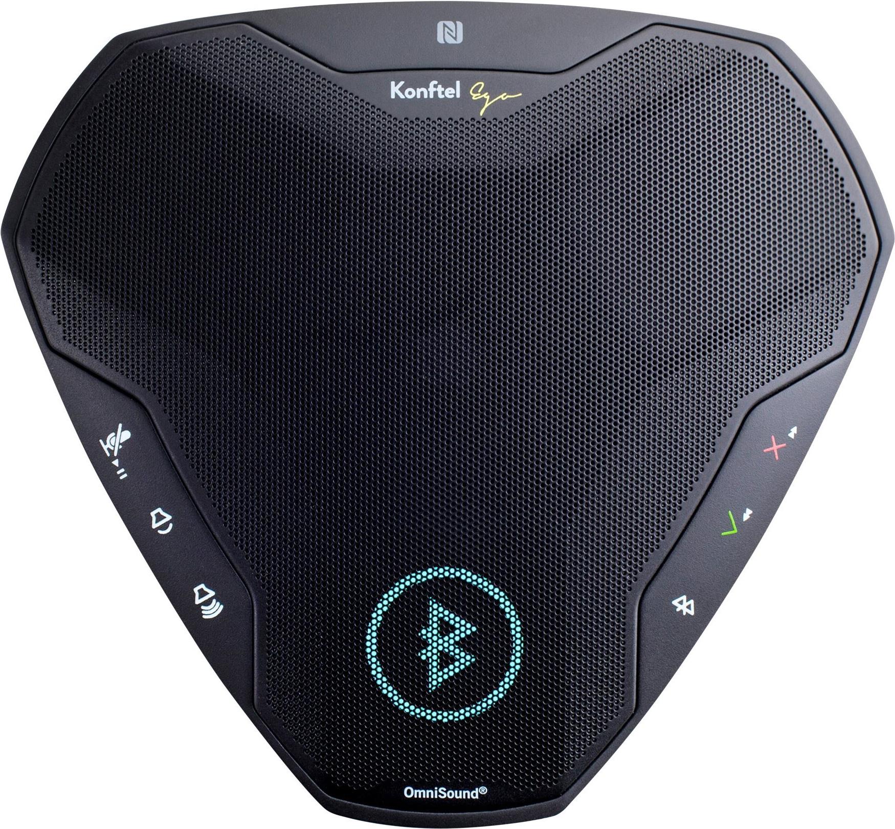 Konftel Ego Freisprechtelefon USB Bluetooth NFC Schwarz