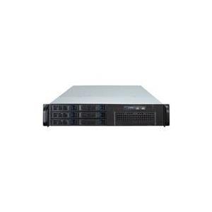 Inter-Tech IPC 2U-2406 2U Rack Systemgehäuse Schwarz, Silber
