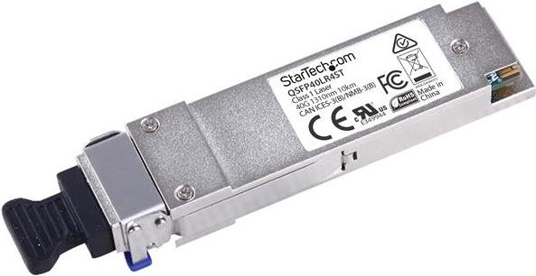 StarTech.com MSA konformes 40 Gigabit Glasfaser QSFP+ Transceiver Modul (QSFP40LR4ST)