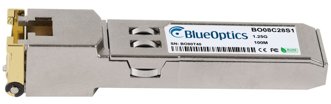 BlueOptics BO08C28S1 SFP Transceiver Kupfer RJ-45 1000BASE-T 100 m
