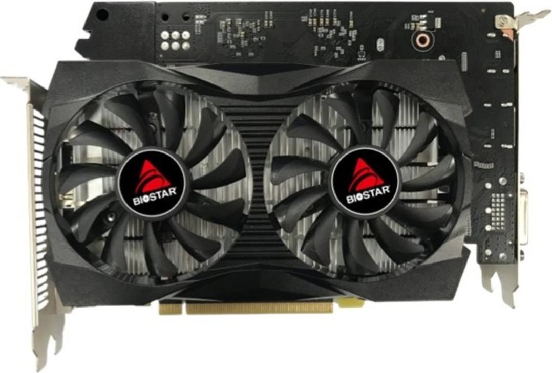 Biostar GeForce GTX 1050 VN1055XF41 Grafikkarte 4 GB GDDR5 Schwarz