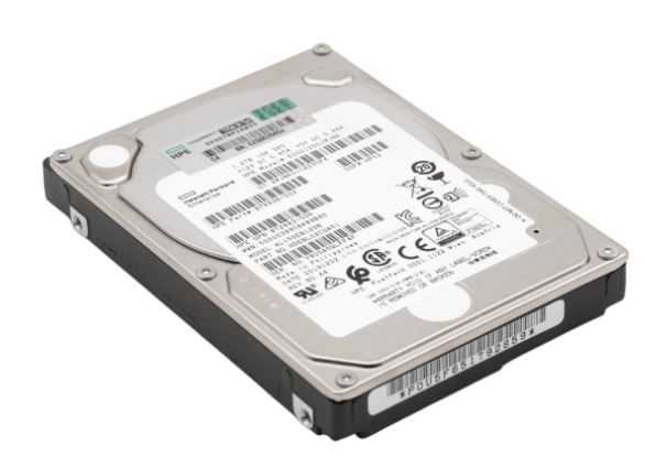 HPE HDD 1.2TB 10K SAS 2.5" 12G SC SFF (876936-002N) (geöffnet)