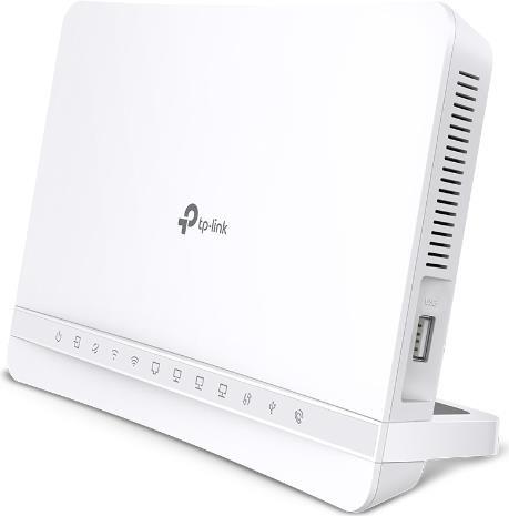 TP-Link Wi-Fi 6 Internet Box 4 WLAN-Router Gigabit Ethernet Dual-Band (2,4 GHz/5 GHz) Weiß (VX231V)
