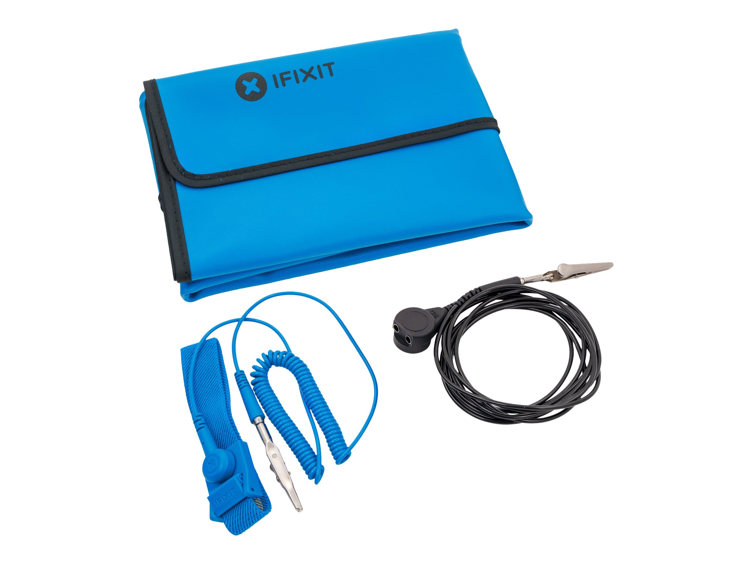 iFixit Antistatik-Fußmatte EU145202-5 Blau/Schwarz