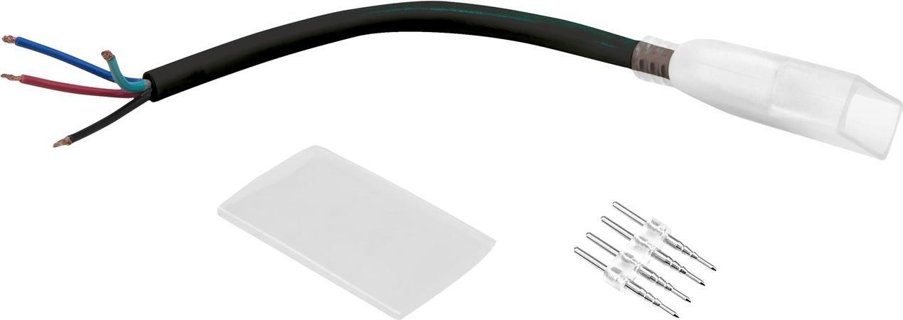EUROLITE LED Neon Flex 230V Slim RGB Anschlusskabel mit offenen Enden (50499820)