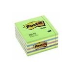 3M Post-it Notes Haftnotizen Würfel, 76 x 76 mm, neon-grün (2028-NB)