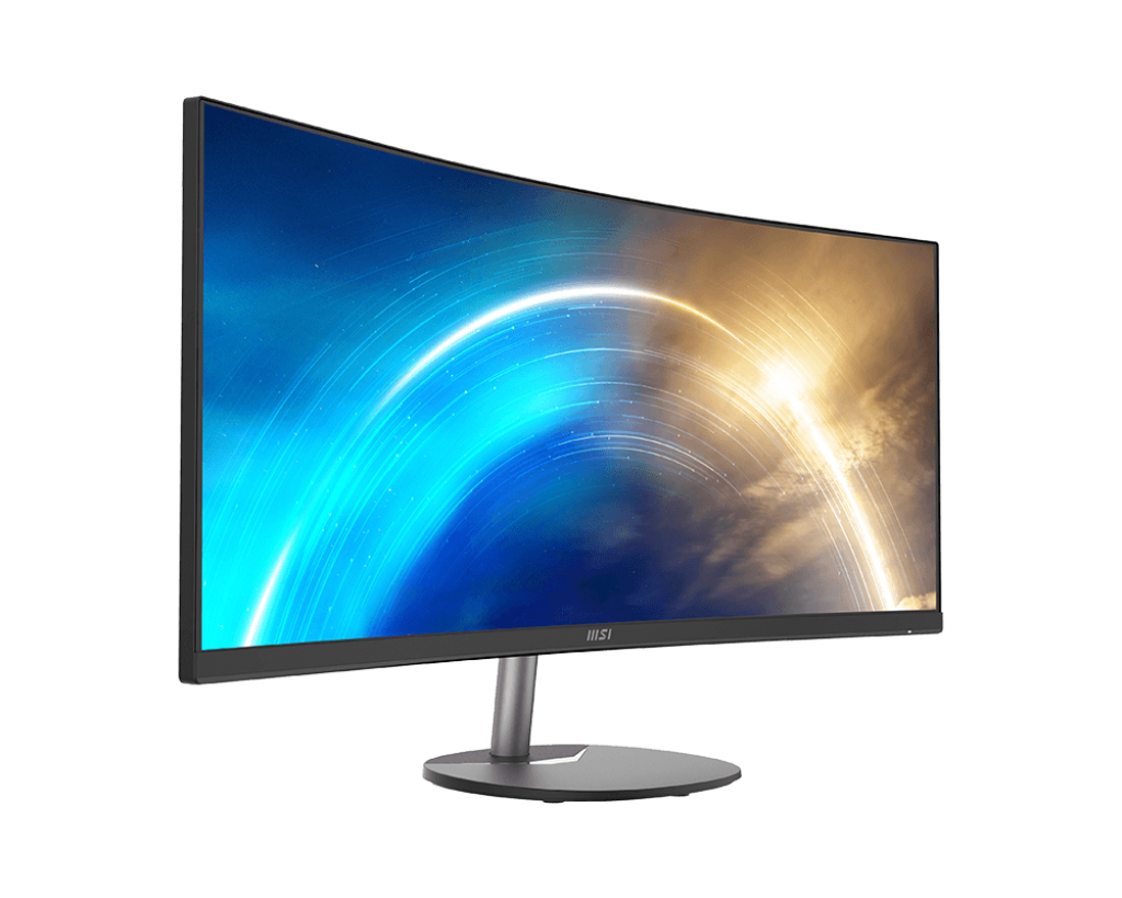 MSI PRO MP341CQDE 34" UltraWide Quad HD Monitor 3440 x 1440 100 Hz Schwarz