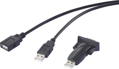 Renkforce USB 2.0 Seriell Adapter[1x - 1x RS232-Stecker] (RF-6801264)