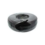 InLine® Modularkabel, 6adrig Flachband schwarz, 100m Ring (69986)