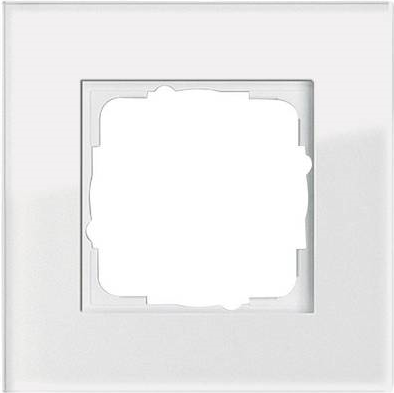 GIRA Esprit Rahmen 1-fach *Glas weiß* (021112)