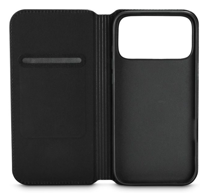 Black Rock Booklet Slim Folio für Apple iPhone 17 Pro Max Schwarz