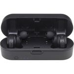 Audio-Technica ATH-CKR7TW Kopfhörer Kabellos im Ohr Anrufe/Musik Mikro-USB Bluetooth Schwarz (ATH-CKR7TWBK)