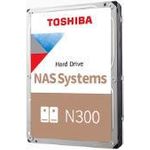 Toshiba N300 NAS - Festplatte - 6 TB - intern - 3.5" (8.9 cm) - SATA 6Gb/s - 7200 U/min - Puffer: 256 MB