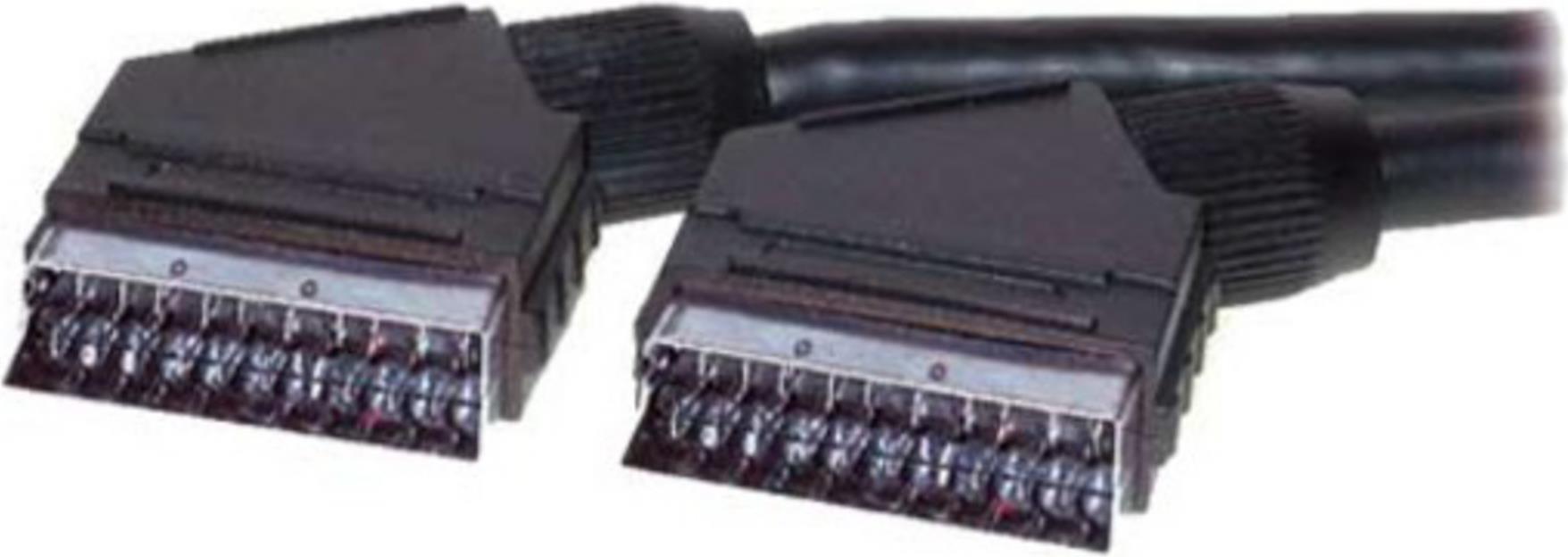 ShiverPeaks S/CONN maximum connectivity Video Scart Kabel-Scart-Stecker auf Scart-Stecker, Typ U, 3,0m (96020)