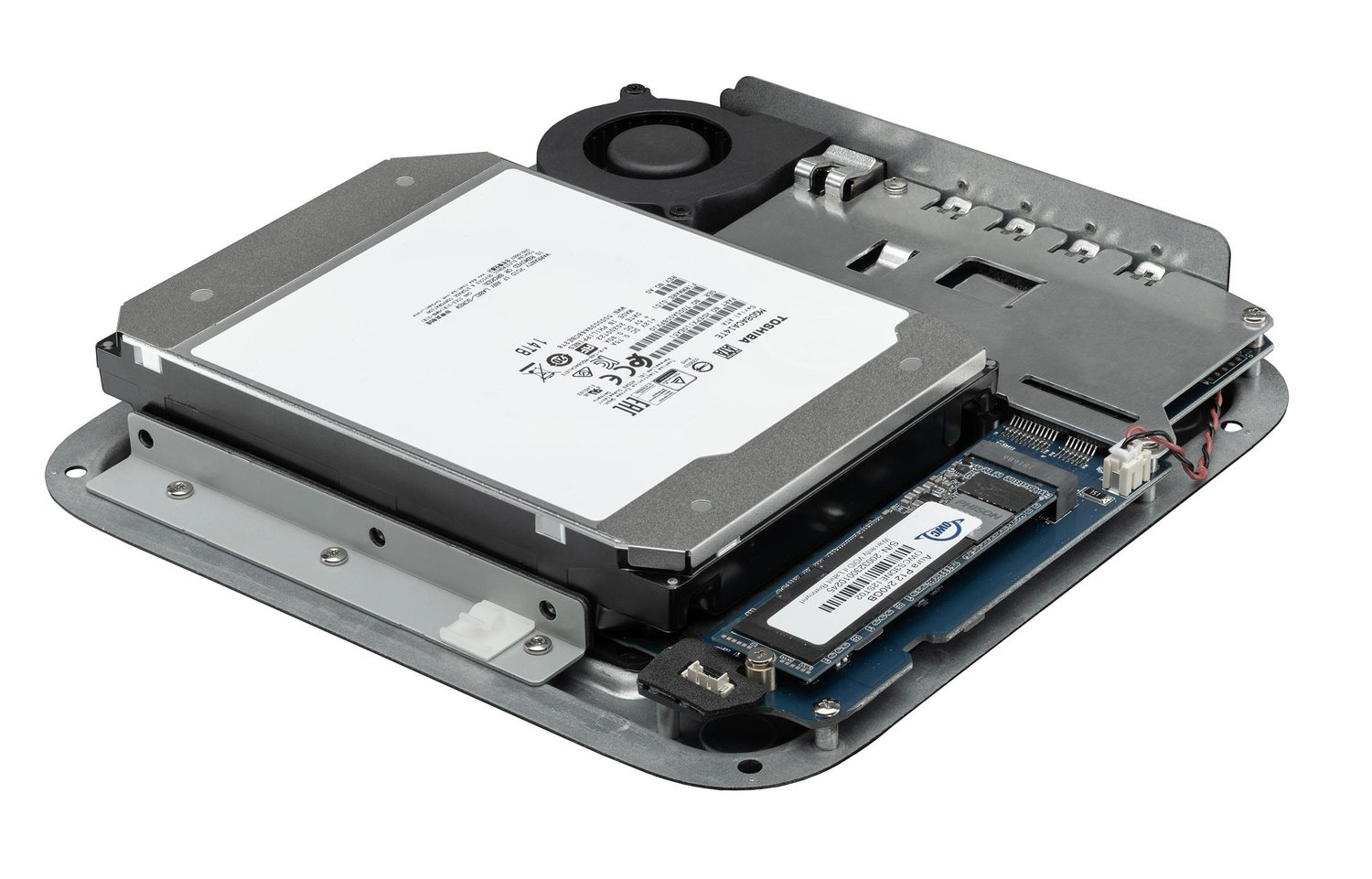OWC miniStack STX Thunderbolt 4 Mattschwarz