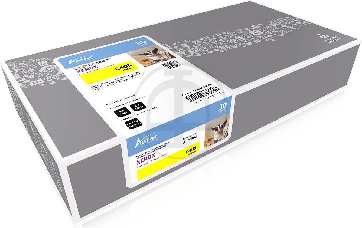 ASTAR AS20302 XER. C405 TONER YEL 106R03517 4.800Seiten (AS20302)